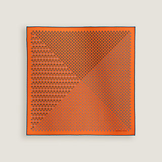 Trois Petits Maillons pocket square 45 | Hermès USA